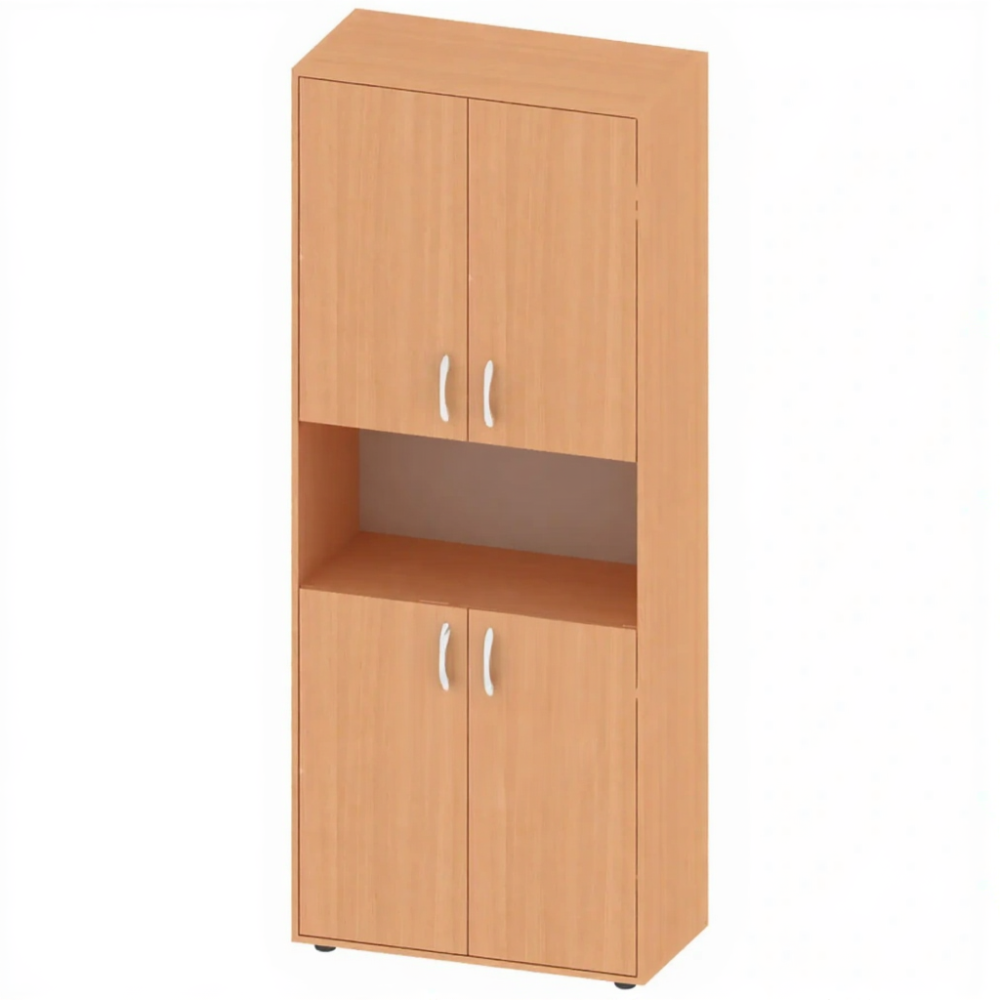 Шкаф полузакрытый с открытой полкой ШК-ТР-6