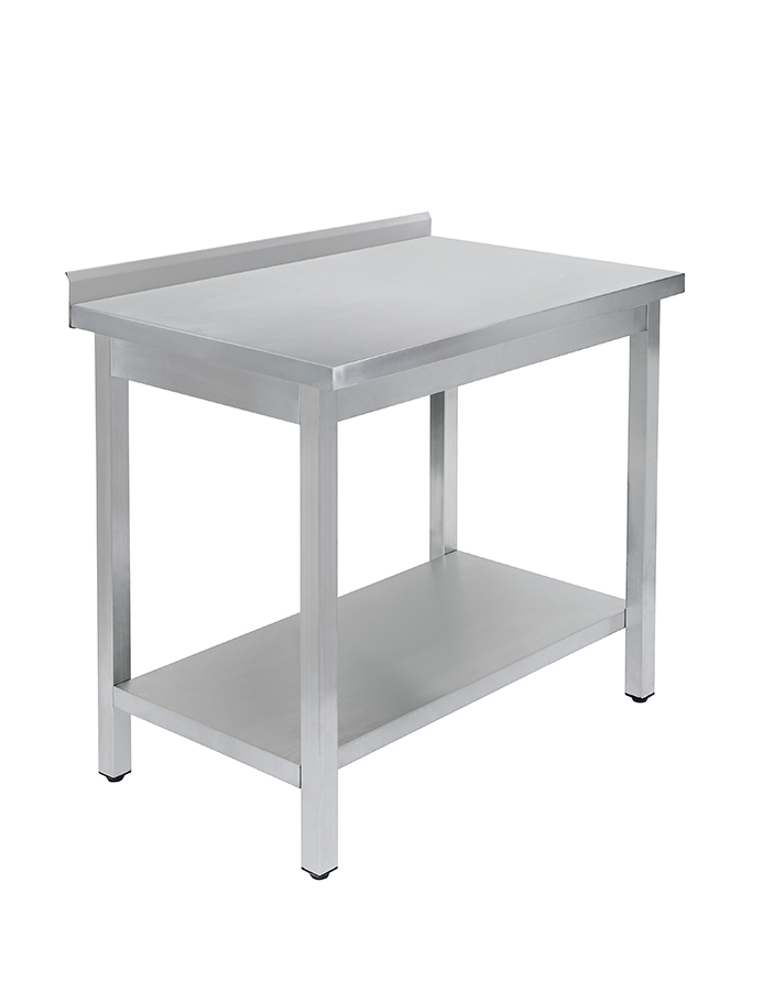 СТОЛ универсальный Luxstahl СПУ-9/7 со сплошной полкой нерж.