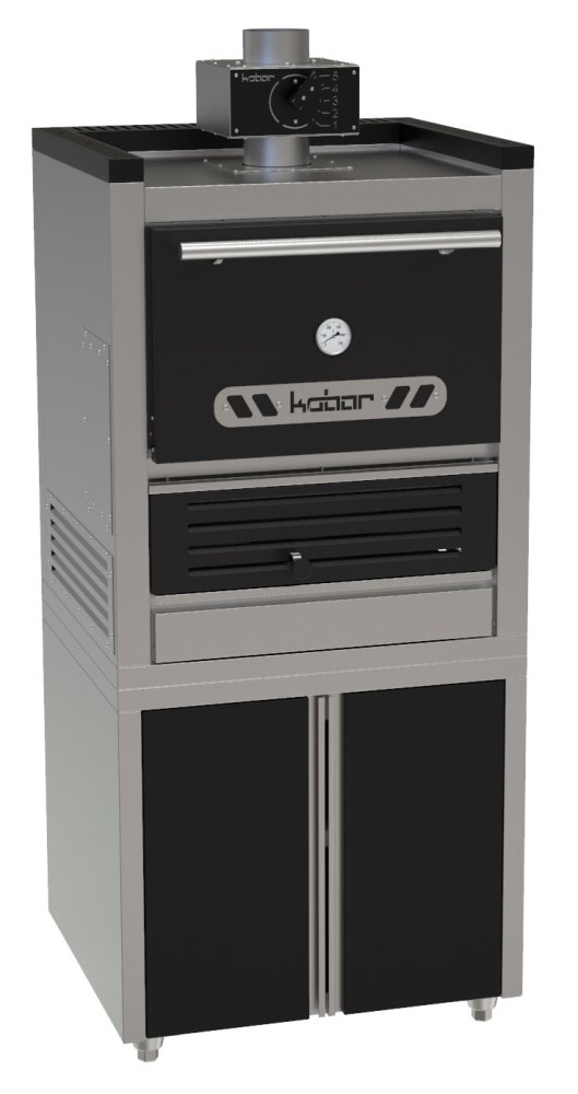 Печь-мангал Кобор FIRE-25-L с подставкой