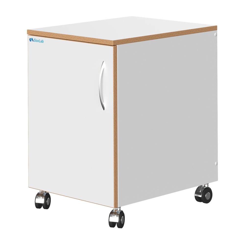 Тумба подкатная низ. СОВЛАБ 400 ТДн (левая дверь)