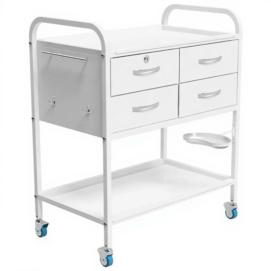 Стол инструментальный процедурный специальный СИПС (полки металл)