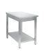 СТОЛ универсальный Luxstahl СПУ-11/6 со сплошной полкой нерж.
