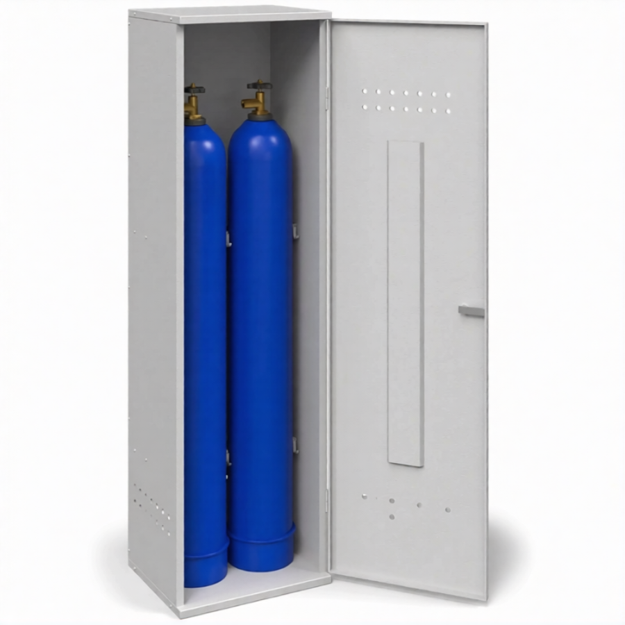 Шкаф металлический для газовых баллонов разборный ШГБР-02-1,2 мм