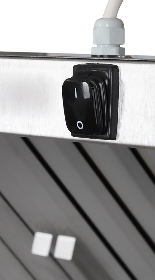 Зонт пристенный Luxstahl ЗВП 800х1100