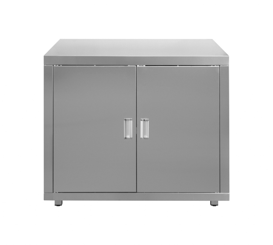 Стол-тумба универсальный  Luxstahl СТУР2-14/8 распашные двери