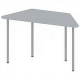 Стол «Трапеция» 1270 мм СТ-ШП-123, серый